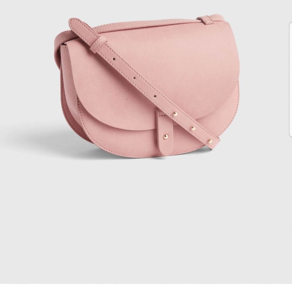 Pink Crossbody Saddle Bag x Gap